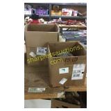 Flush mount lights, koozies, assorted tackle