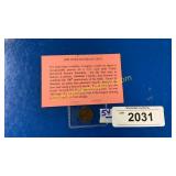 1909 Lincoln head cent