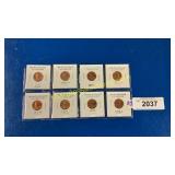 Brilliant uncirculated old Lincoln cent