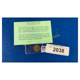 1862 Civil war penny