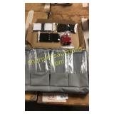 Over the door organizer, belts