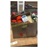 Picture frame, cups, shoes, apple peeler