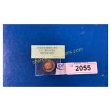 Commemorative US treasury medallion