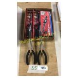 Pliers, lighters, caliper