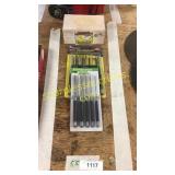 Long drive pin punch set, mini lathe &