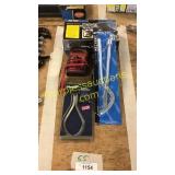 Outside Caliper, spring pliers, electrical tester