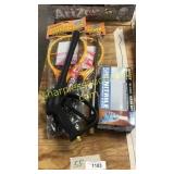 Insect zapper, disposable gloves &