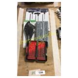 PVC cutter, socket set, wrench set