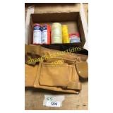 Tool belt, braided nylon