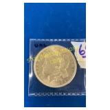 1921 Morgan dollar coin - unc