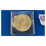 1897- Morgan dollar coin - unc