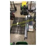 Shutters and pet cage