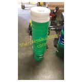 Stack 5 gallon buckets and lids