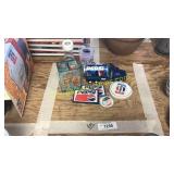 Pepsi patches, semi, glass