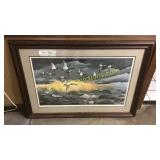 Maynard Reece signed & frame print