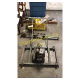 Power trowel with gas motor-incomplete?