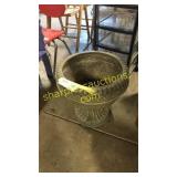 plastic coated Flower pot