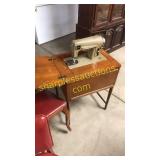 Kenmore sewing machine & cabinet