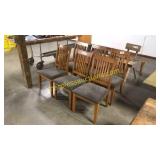 Dining chairs (qty 6)