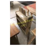 Barn wood shelf
