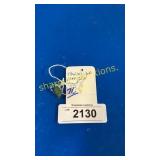 Sterling jade 10 KT gold accents ring