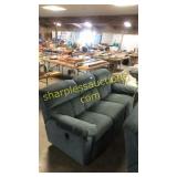 Scratch/Dent Blue recliner sofa