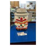 Vintage Clown cookie jar