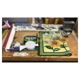 Smoke alarms, light filtering blinds, glide