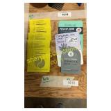 Face masks, eye gels