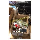 Stand, box glassware