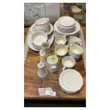 White pfaltzgraff dishes