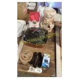 Copper chef pan, cookie jar