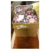 Owl magnets, dessert dish