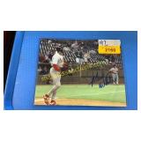 Mark Whitaker autographed picture