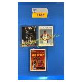 Michael Jordan, Patrick Ewing, Shaq BB cards