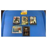 Terry Holt, Barry Sanders football cards