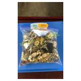 Bag of assorted jewelry