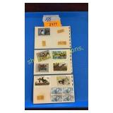 Sheet of conservation stamps