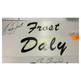 Autographed golf magnets