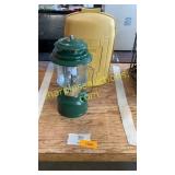 Coleman carry case & lantern
