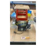 Stool, bench grinder