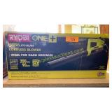 Ryobi  18v lithium cordless blower