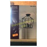 Home decorators semi flush mount - bronze