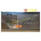 6 light LED directional track fixture - chrome