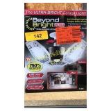 Beyond bright motion activated LED garage light