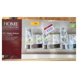 Home decorators LED vanity fixture - chrome