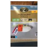 Hampton bay dimmable LED flush mount - 13 in &