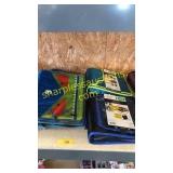 2 five star zipper binders, 2 case it zipper