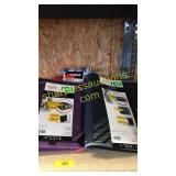 3 five star zipper binders, 1 case it zipper