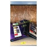3 five star zipper binders, 1 case it zipper